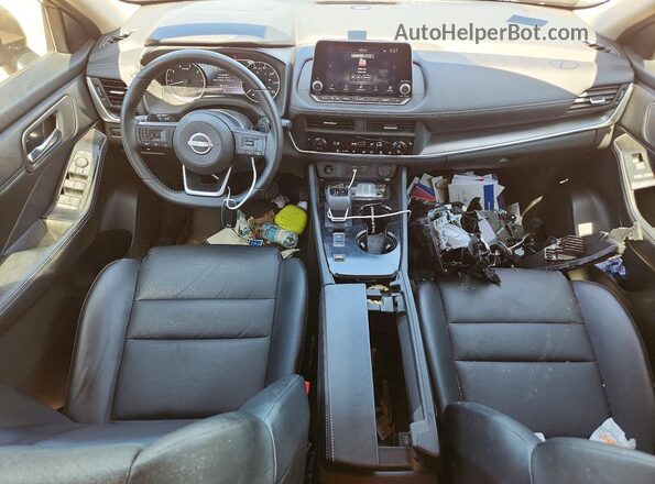 JN8BT3BA2RW352986 2024 NISSAN ROGUE Коричневый Вид панели приборов