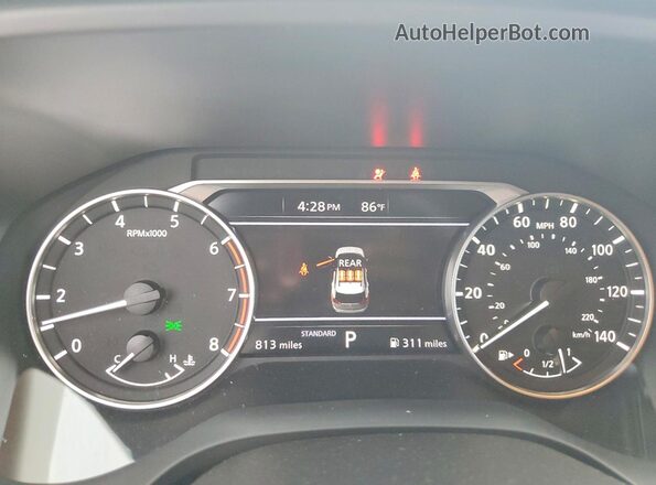 JN8BT3BA2SW342027 2025 NISSAN ROGUE Белый Вид щитка приборов