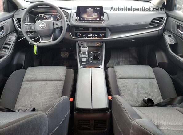 JN8BT3BA2SW342027 2025 NISSAN ROGUE Белый Вид панели приборов