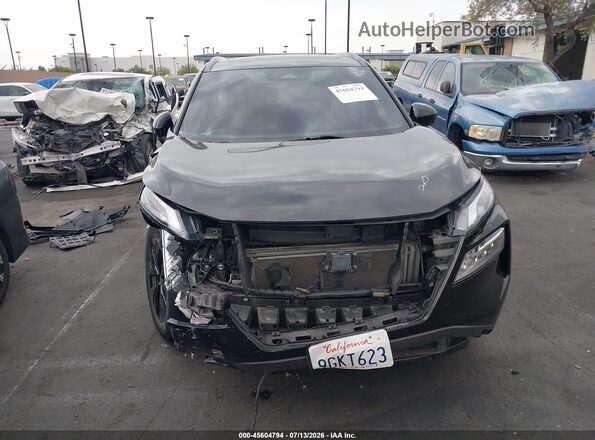 JN8BT3BA3PW004711 2023 NISSAN ROGUE Black უკანა სალონის ხედი