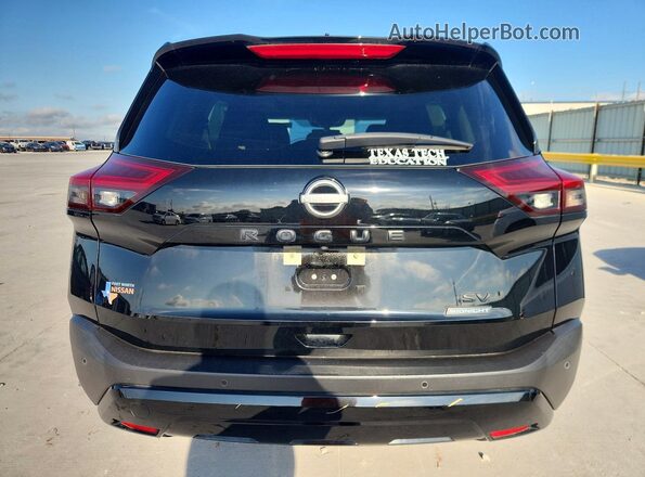 JN8BT3BA3PW008189 2023 NISSAN ROGUE Черный Вид сзади