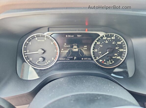 JN8BT3BA3PW008189 2023 NISSAN ROGUE Черный Вид щитка приборов