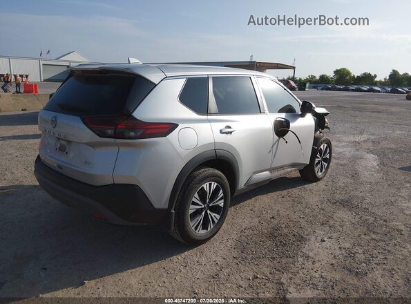 JN8BT3BA3PW416286 2023 NISSAN ROGUE Silver Задня права чверть
