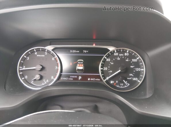 JN8BT3BA3SW007469 2025 NISSAN ROGUE Gray Widok tylnych siedzeń