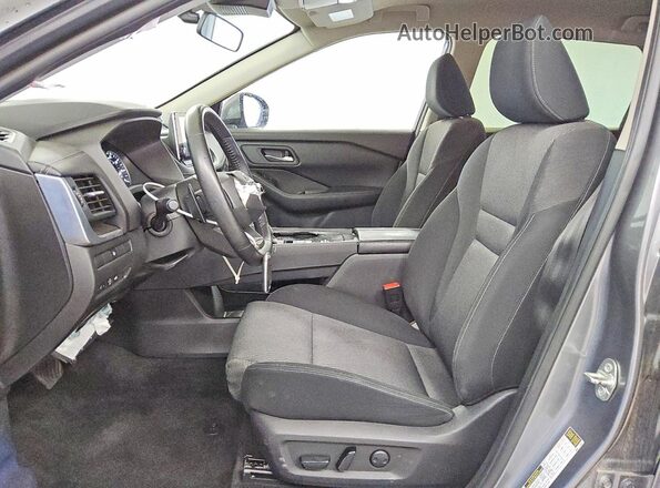 JN8BT3BA3SW343882 2025 NISSAN ROGUE Gray Вид салону спереду