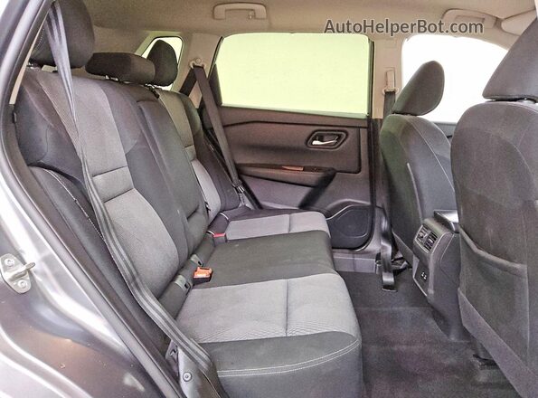 JN8BT3BA3SW343882 2025 NISSAN ROGUE Gray Вид задньої частини салону