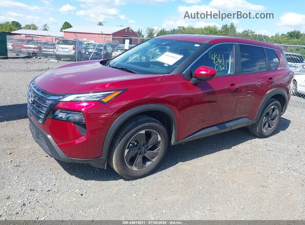 JN8BT3BA3SW344112 2025 NISSAN ROGUE Red Front left