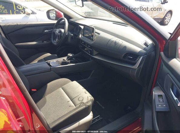 JN8BT3BA3SW344112 2025 NISSAN ROGUE Red Front interior view