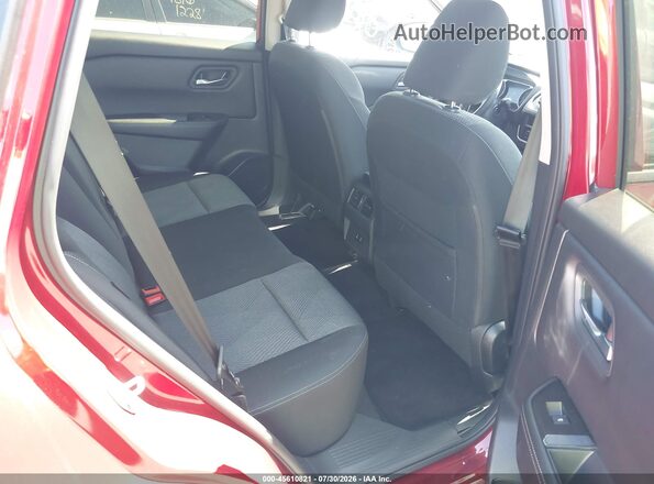 JN8BT3BA3SW344112 2025 NISSAN ROGUE Red VIN sticker view