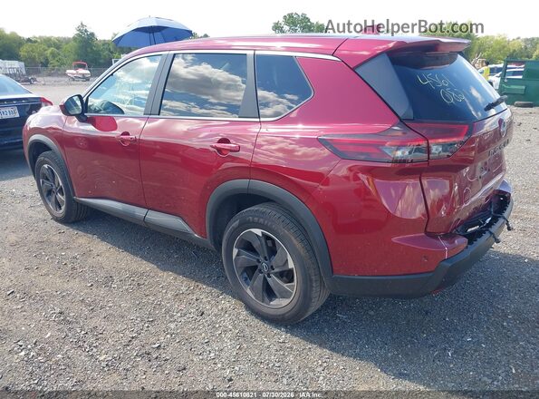 JN8BT3BA3SW344112 2025 NISSAN ROGUE Red Rear left