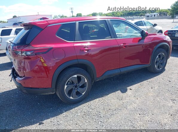 JN8BT3BA3SW344112 2025 NISSAN ROGUE Red Rear right
