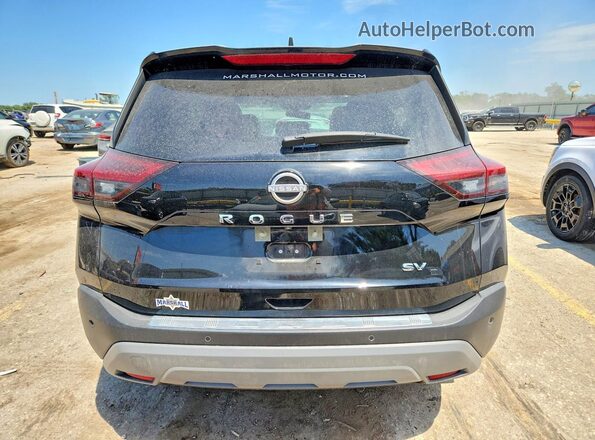 JN8BT3BA4PW422601 2023 NISSAN ROGUE Black Widok z tyłu