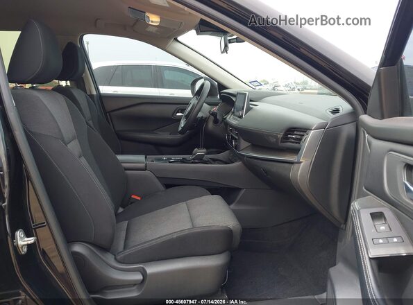 JN8BT3BA4RW362032 2024 NISSAN ROGUE Black Widok wnętrza z przodu