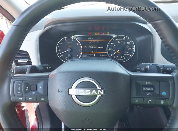JN8BT3BA4SW341879 2025 NISSAN ROGUE Red Widok tylnych siedzeń