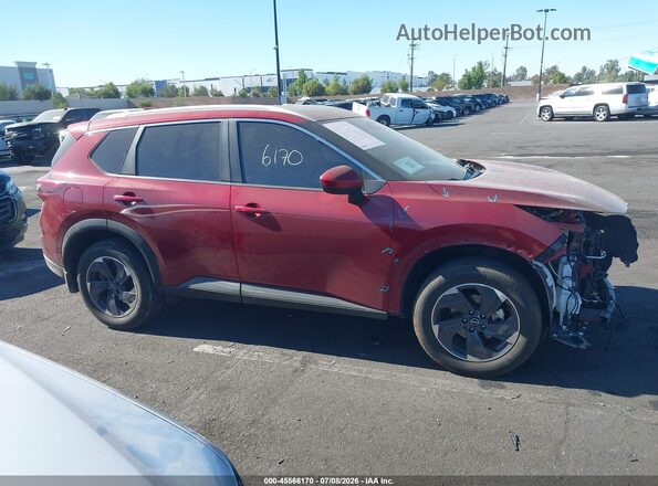 JN8BT3BA4SW341879 2025 NISSAN ROGUE Red Widok wnętrza 360 stopni