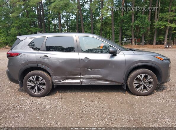 JN8BT3BA5PW404981 2023 NISSAN ROGUE Серый Вид задней части салона