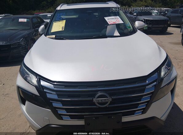JN8BT3BA5SW004914 2025 NISSAN ROGUE White Вид щитка приладів