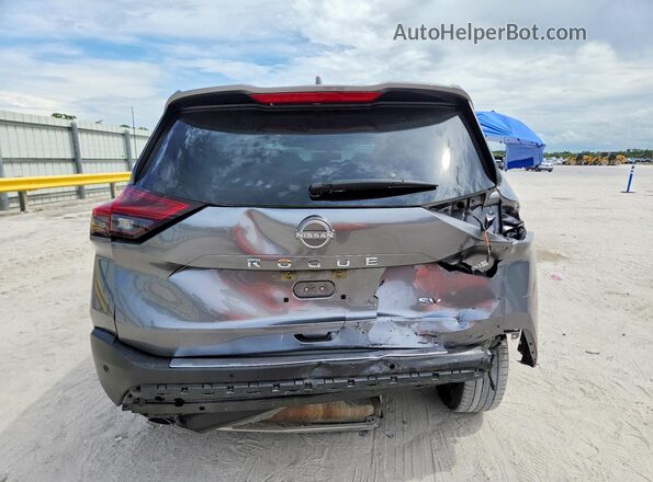JN8BT3BA6PW415195 2023 NISSAN ROGUE Gray Հետևի տեսք