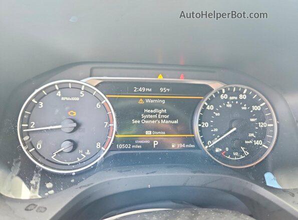 JN8BT3BA6SW345352 2025 NISSAN ROGUE Серый Вид щитка приборов