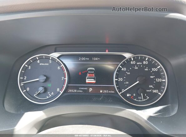 JN8BT3BA7PW421734 2023 NISSAN ROGUE White Vista de los asientos traseros