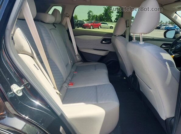 JN8BT3BA7PW430126 2023 NISSAN ROGUE Black Rear interior view