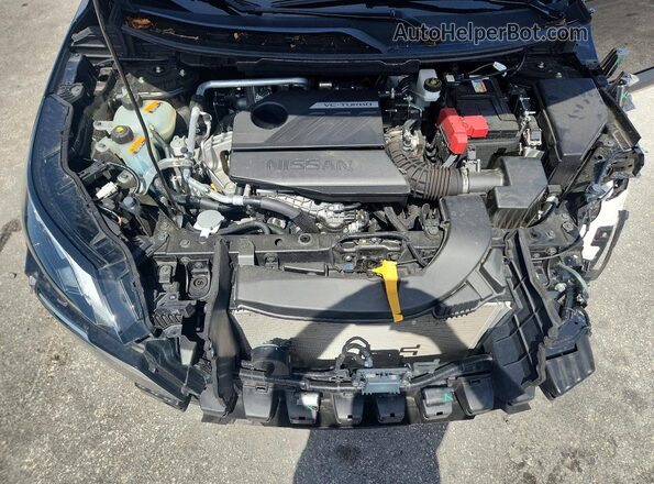 JN8BT3BA7PW430126 2023 NISSAN ROGUE Black Engine compartment view