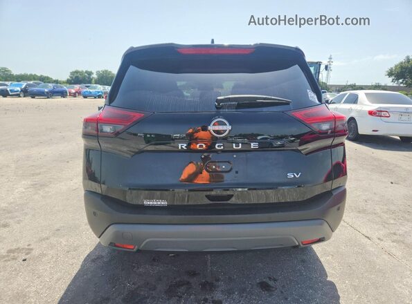 JN8BT3BA7PW430126 2023 NISSAN ROGUE Black Rear view