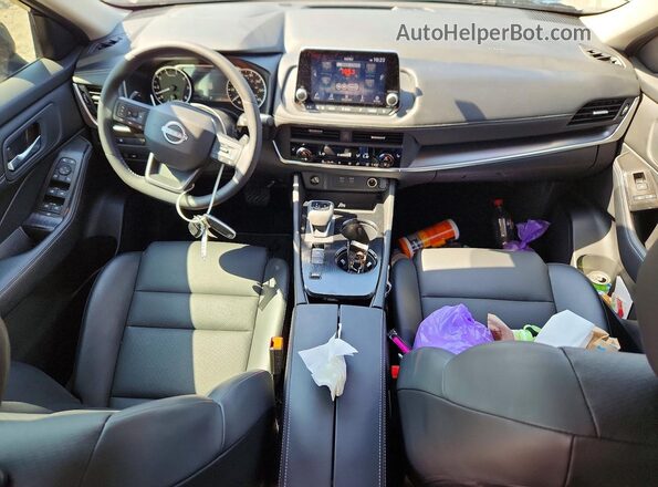 JN8BT3BA7SW011086 2025 NISSAN ROGUE Black Dashboard view