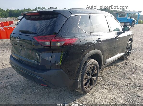 JN8BT3BA8PW012674 2023 NISSAN ROGUE Black Trasero derecho