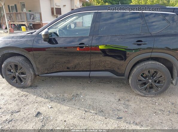 JN8BT3BA8PW012674 2023 NISSAN ROGUE Black Vista interior de 360 grados