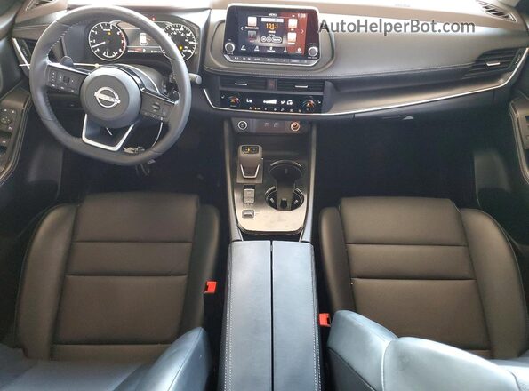 JN8BT3BA8PW418079 2023 NISSAN ROGUE White წინა პანელის ხედი
