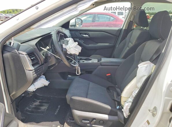 JN8BT3BA8SW344008 2025 NISSAN ROGUE White წინა სალონის ხედი