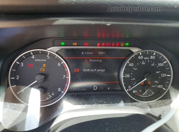 JN8BT3BA8SW344008 2025 NISSAN ROGUE White ხელსაწყოთა პანელის ხედი