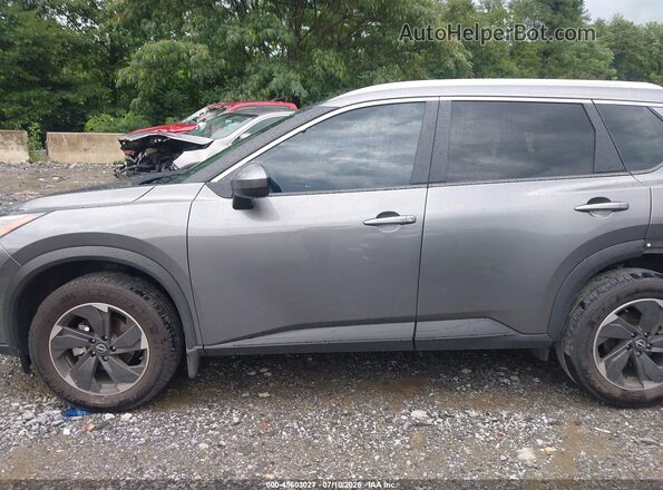 JN8BT3BA8SW345482 2025 NISSAN ROGUE Gray Widok wnętrza 360 stopni