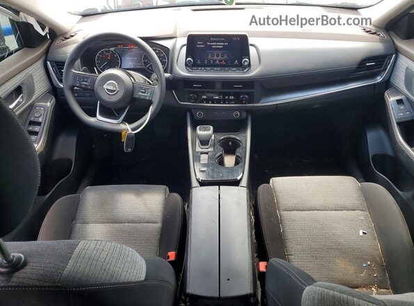 JN8BT3BA9PW421248 2023 NISSAN ROGUE White Widok deski rozdzielczej