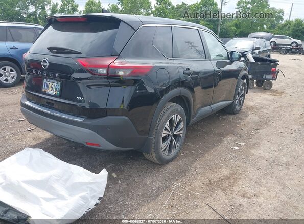 JN8BT3BA9PW434209 2023 NISSAN ROGUE Черный Задняя правая четверть