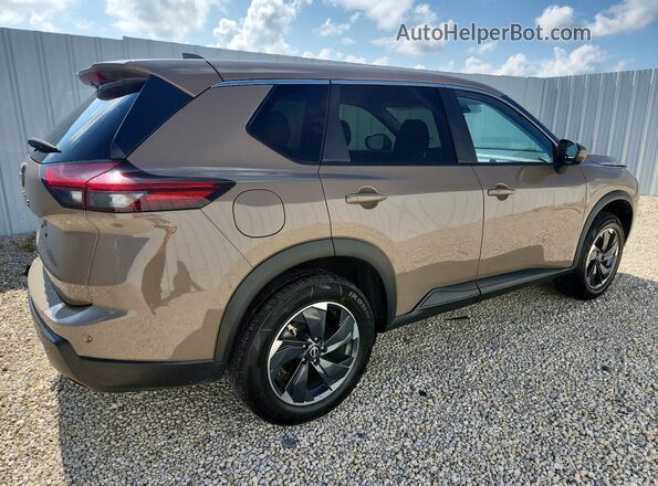 JN8BT3BA9SW009145 2025 NISSAN ROGUE Tan Հետևի աջ