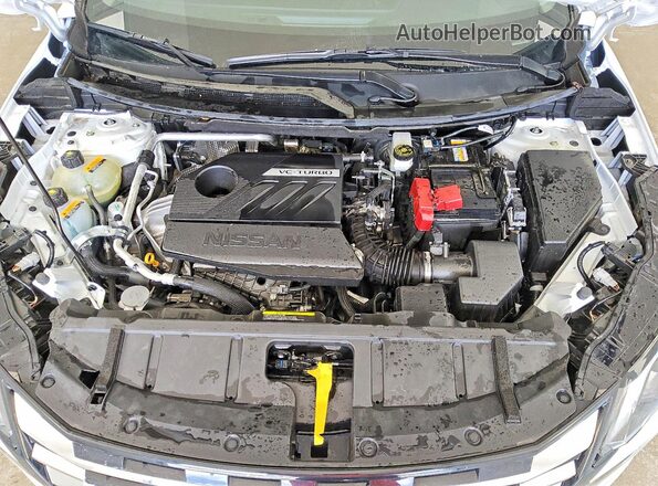 JN8BT3BA9SW011834 2025 NISSAN ROGUE White Vista del compartimento del motor