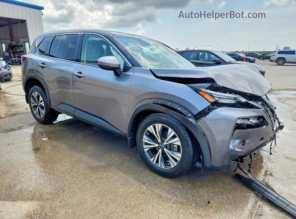 JN8BT3BAXPW000154 2023 NISSAN ROGUE Серый Передняя правая четверть