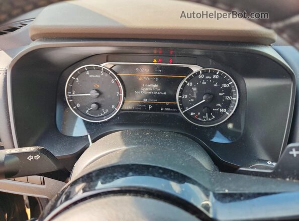 JN8BT3BAXPW420996 2023 NISSAN ROGUE Black Vista del cuadro de instrumentos