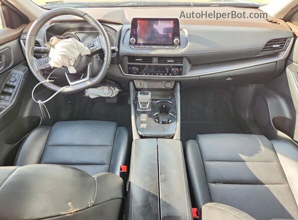 JN8BT3BAXPW420996 2023 NISSAN ROGUE Black Vista del salpicadero