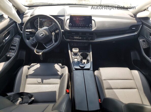 JN8BT3BB0SW159721 2025 NISSAN ROGUE White Առջևի վահանակի տեսք