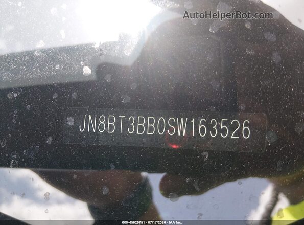 JN8BT3BB0SW163526 2025 NISSAN ROGUE Black Շարժիչի բաժամունքի տեսք