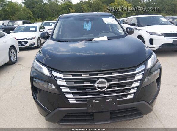 JN8BT3BB0SW163526 2025 NISSAN ROGUE Black Սարքավորումների վահանակի տեսք