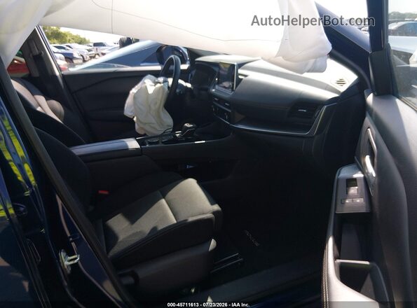 JN8BT3BB0SW167527 2025 NISSAN ROGUE Blue Вид салону спереду