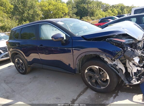 JN8BT3BB0SW167527 2025 NISSAN ROGUE Blue Вид щитка приладів