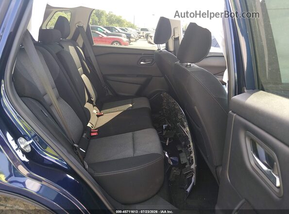 JN8BT3BB0SW167527 2025 NISSAN ROGUE Blue Вид наклейки з VIN-кодом