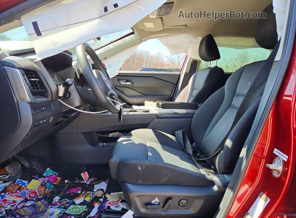 JN8BT3BB1RW171662 2024 NISSAN ROGUE Red Front interior view