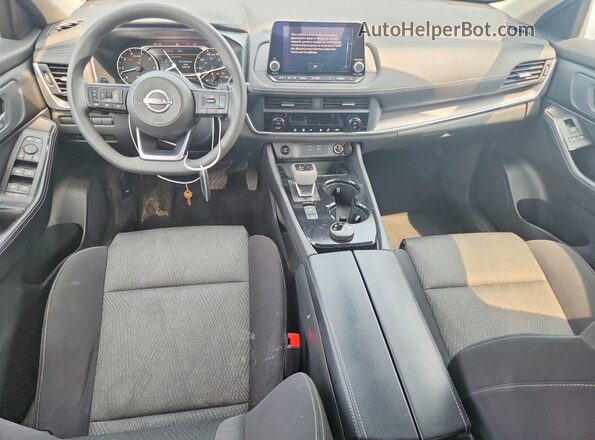 JN8BT3BB1RW420638 2024 NISSAN ROGUE Gray Dashboard view