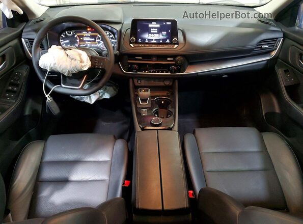 JN8BT3BB1SW140448 2025 NISSAN ROGUE Черный Вид панели приборов